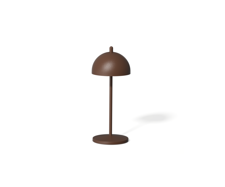 YU YU LAMPE DE TABLE LED ALICE  COULEUR CORTEN MARRON
