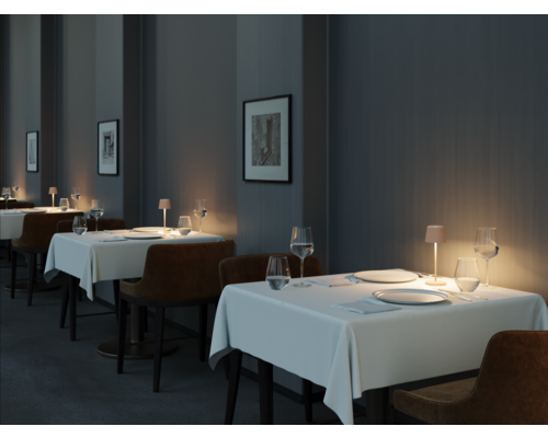 YU YU LAMPE DE TABLE LED ALEX NOIRE