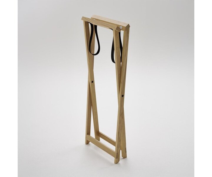 M&T Support à plateaux livré avec plateau en bois 60 x 40 x h 3 cm