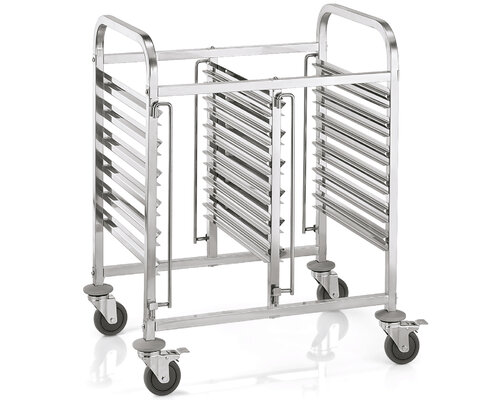 M&T Racking trolley holds 24 trays  GN 1/1