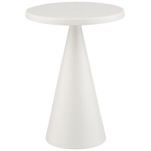 M&T Lampe de table rechargable " Cone " whisper white