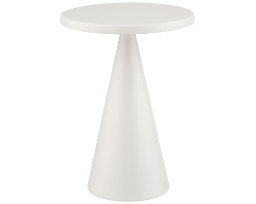 M&T Lampe de table rechargable " Cone " whisper white