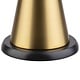 M&T Table lamp rechargable  " Cone " gold