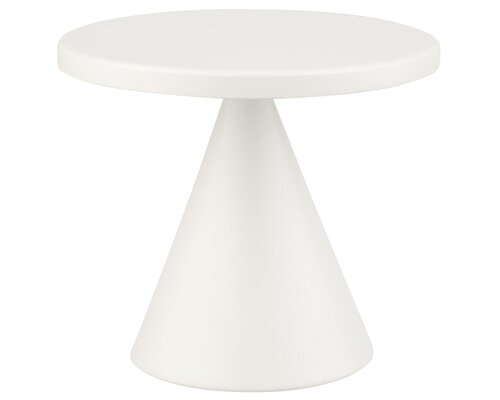 M&T Lampe de table rechargable " Mini Cone " whisper white  hauteur 11,5 cm