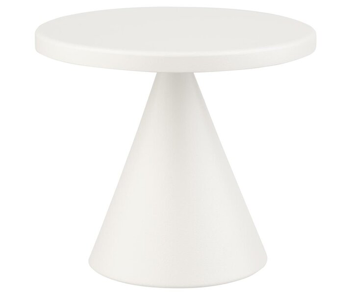 M&T Tafellamp oplaadbaar "  Mini Cone "  whisper white  hoogte 11,5 cm
