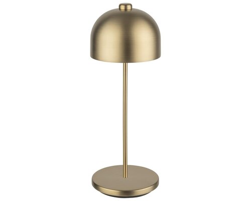 M&T Lampe de table rechargable " Josef "  Champagne hauteur 30 cm