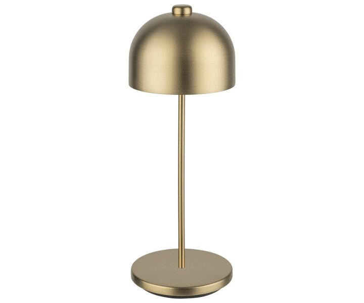 M&T Lampe de table rechargable " Josef "  Champagne hauteur 30 cm