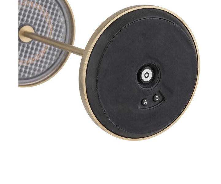 M&T Lampe de table rechargable " Josef "  Champagne hauteur 30 cm