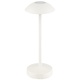M&T Table lamp rechargable  " Alav " whisper white height 20 cm