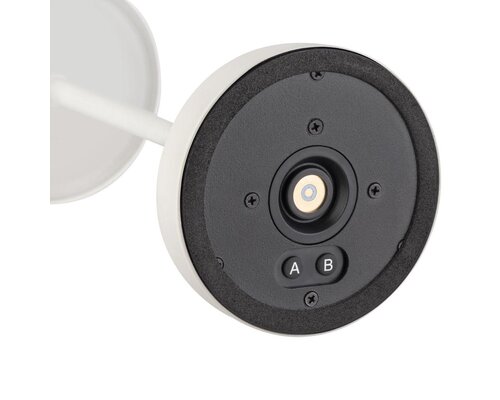 M&T Tafellamp oplaadbaar " Alav "  whisper white  hoogte 20 cm