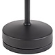 M&T Table lamp rechargable  " Alav " black height 20 cm
