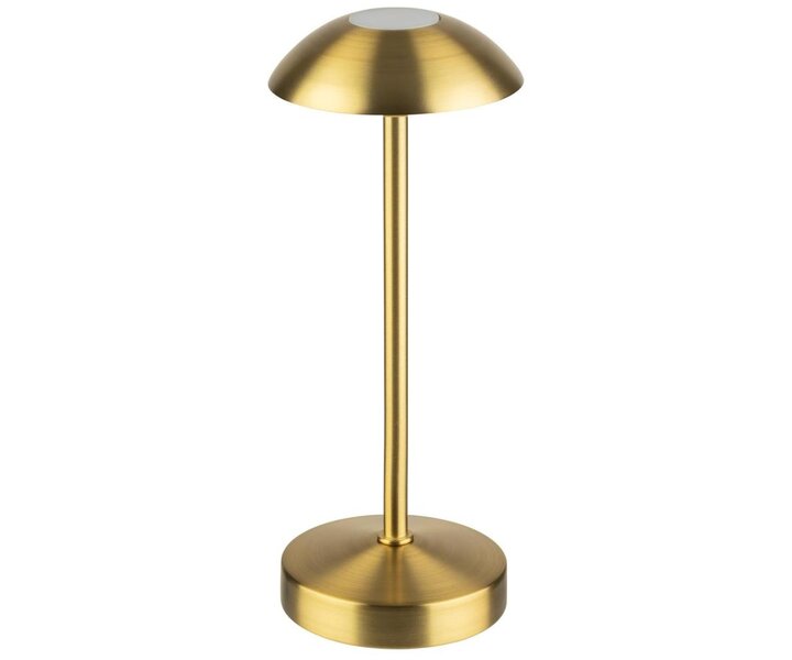 M&T Tafellamp oplaadbaar " Alav "  goudkleur  hoogte 20 cm