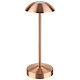 M&T Table lamp rechargable  " Alav " copper look height 20 cm