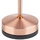 M&T Table lamp rechargable  " Alav " copper look height 20 cm