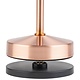 M&T Table lamp rechargable  " Alav " copper look height 20 cm