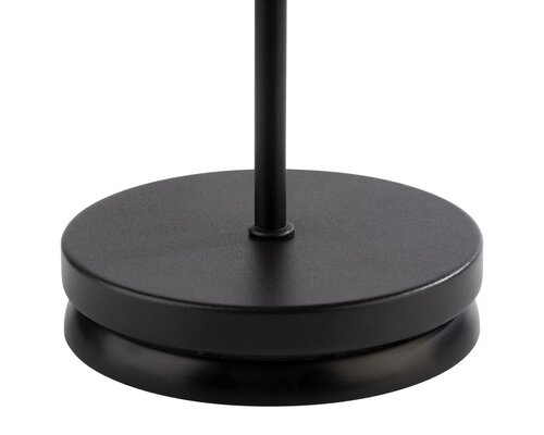 M&T Table lamp rechargable  " Merle " black height 30,5 cm