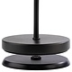 M&T Lampe de table rechargable " Merle "  noire hauteur 30,5 cm