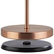 M&T Table lamp rechargable  " Merle " copper color height 30,5 cm