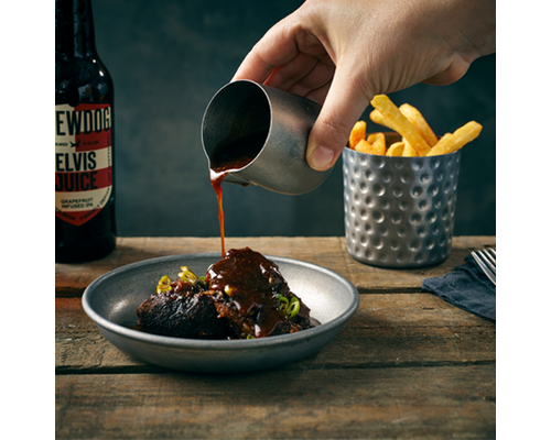 M&T Saucière modèle haut à bec verseur 15 cl finition vintage