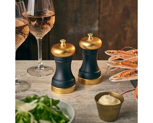 M&T Peppermill 12 cm " London " with gold accepts