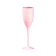 M&T Reusable champagne flute 150 ml  - Pink