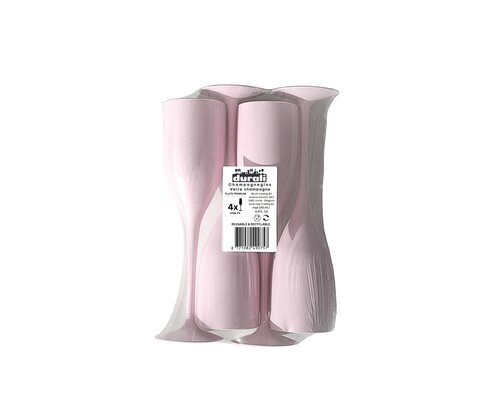 M&T Herbruikbare champagnefluit 150 ml  - Roze