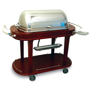 M&T Roastbeef trancheerwagen verzilverde klok en accessoires