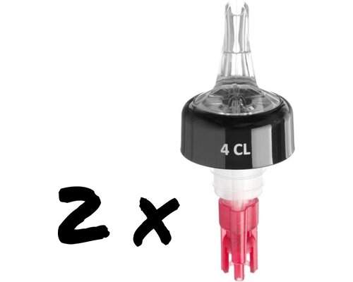 BAR UP  Verseur-doseur à bille ensemble de 2 x 2 pièces 4 cl & 5 cl