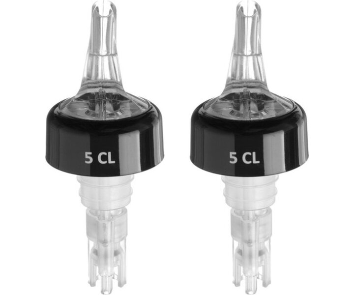 BAR UP  Kogelmaatschenker set van  2 x 2 stuks  4 cl & 5 cl