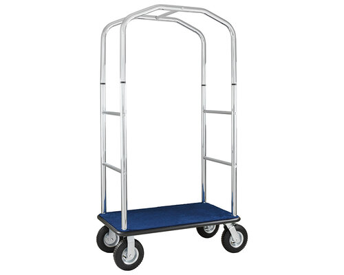 M&T Bagage wagen  " IBIZA "  met blauw tapijt