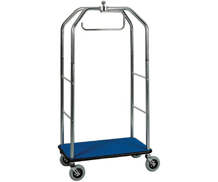 M&T Bagage wagen  " IBIZA "  met blauw tapijt