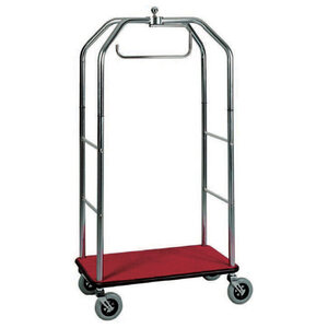 M&T Luggage trolley " IBIZA "  with red carpet