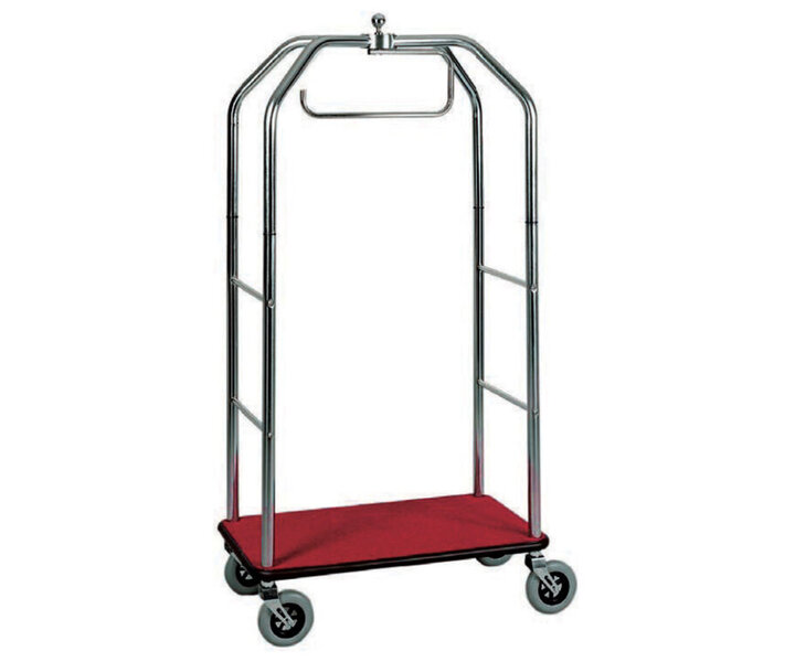 M&T Luggage trolley " IBIZA "  with red carpet