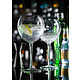 UTOPIA  Champagne - and Cocktail glass 20 cl with bubbles effect  " BOTANIST "