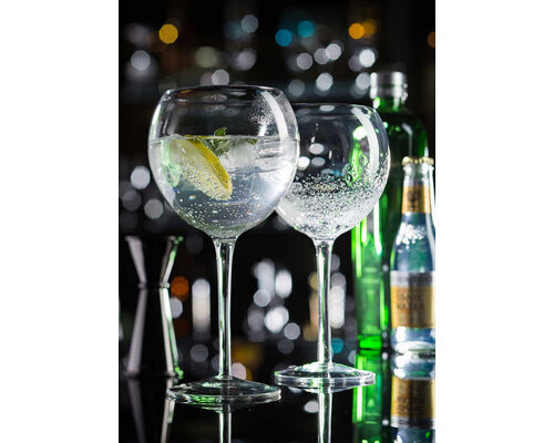 UTOPIA  Champagne - and Cocktail glass 16 cl with bubbles effect  " BOTANIST "