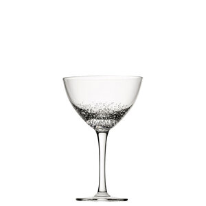 UTOPIA  Verre à  Martini cocktail 18 cl avec effet bulles  "BOTANIST "