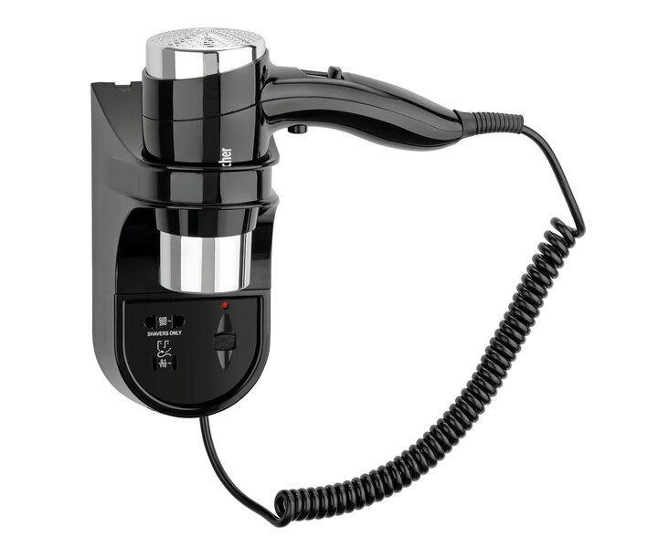 BARTSCHER  Hair dryer 1600 W with razor plug  wallmounted