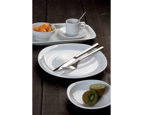 SARREGUEMINES Porcelaine Assiette plate Ø 24 cm  " OSLO " Sarreguemines