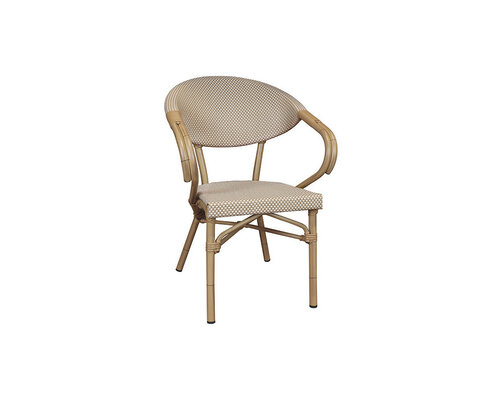 M&T Side chair for inside & outside use  natural  " Paris Concorde "