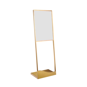 M&T Menu stand op voet  DIN A2  afm. 43 x 30 cm