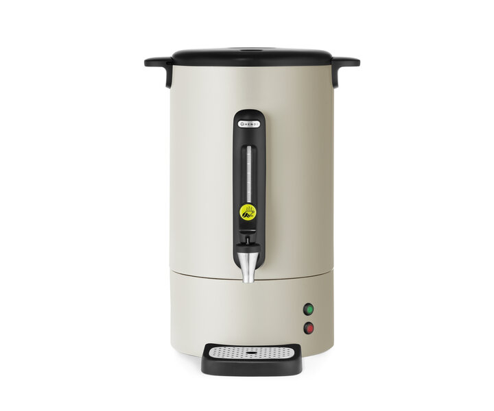 HENDI Percolator 14 liter design " Bronwasser "  beige color