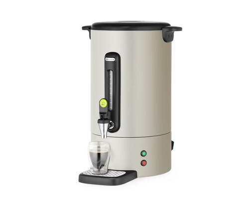 HENDI Percolator 14 liter design " Bronwasser "  beige color