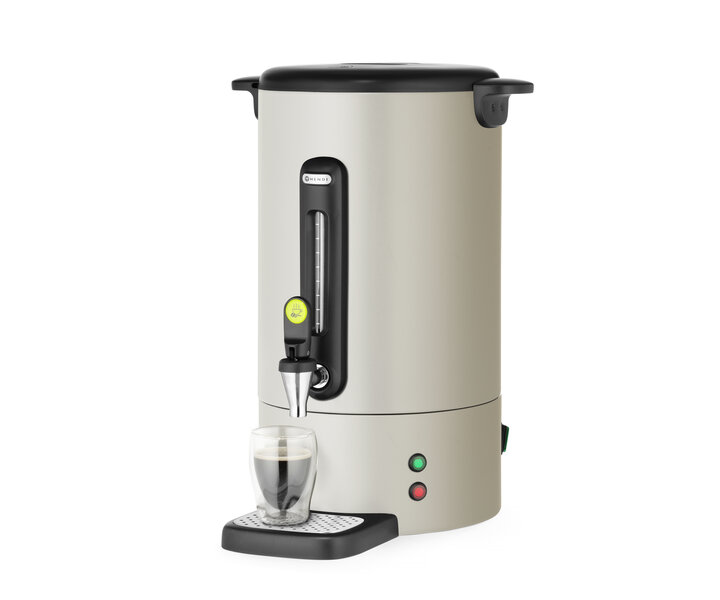 HENDI Percolator 14 liter design " Bronwasser " kleur beige