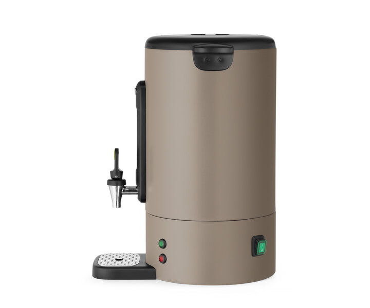 HENDI Percolator 14 liter design " Bronwasser " kleur taupe