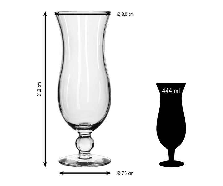 LIBBEY  Verre à  cocktail  Hurricane 44 cl