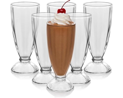 LIBBEY  Sundae - Milk shake - Cocktail glass 35 cl  " Shake shake shake "