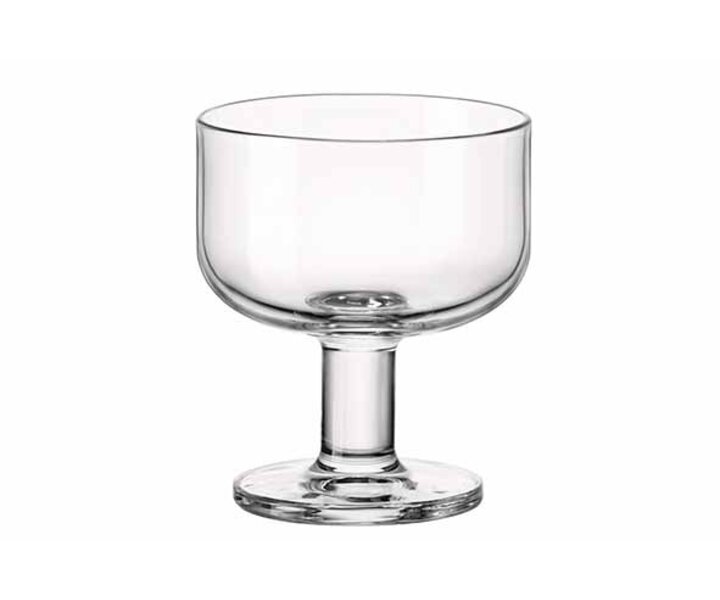 BORMIOLI ROCCO  Ice cream - Sundae  glass 24 cl  " Hosteria "  stackable glass
