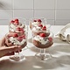 BORMIOLI ROCCO  Ice cream - Sundae  glass 24 cl  " Hosteria "  stackable glass