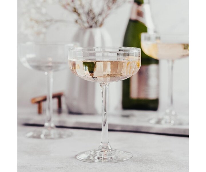 LIBBEY  Coupe à cocktail & champagne  40 cl  " Linear "