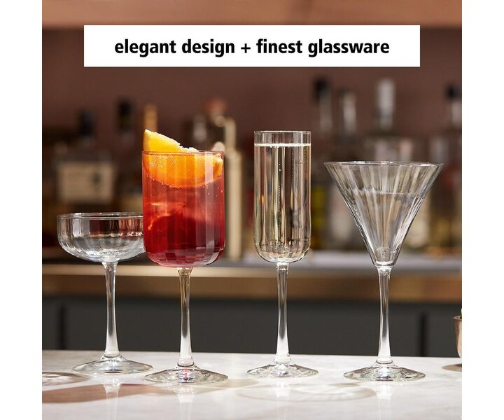 LIBBEY  Verre à Martini & cocktail 22 cl  " Linear "